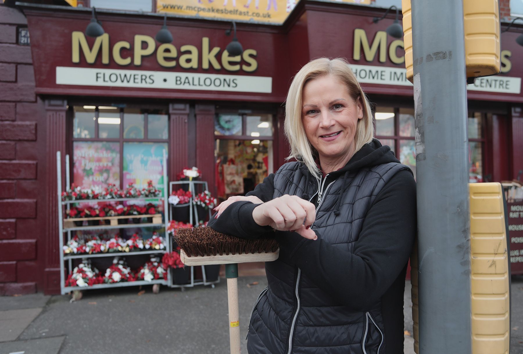 END OF AN ERA: Daniella Campbell at McPeakes on the Falls Road