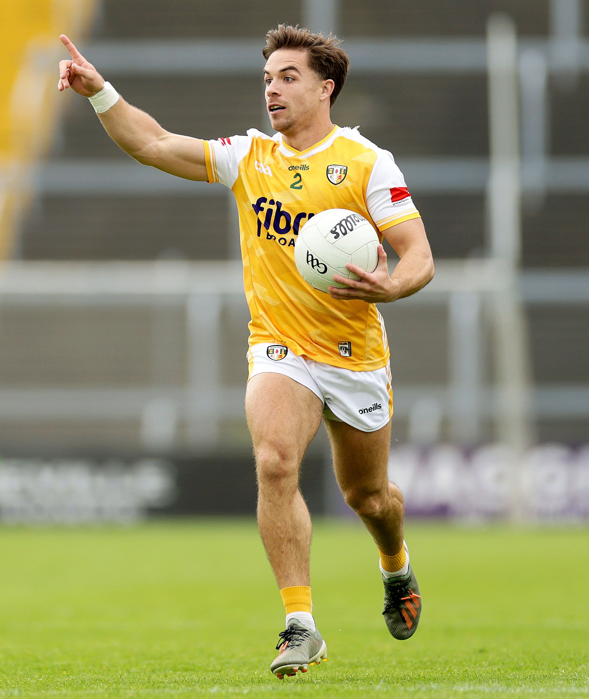 HOPE: St Gall\'s star, Eoghan McCabe, will be hopeful Antrim can ignite a promotion campaign