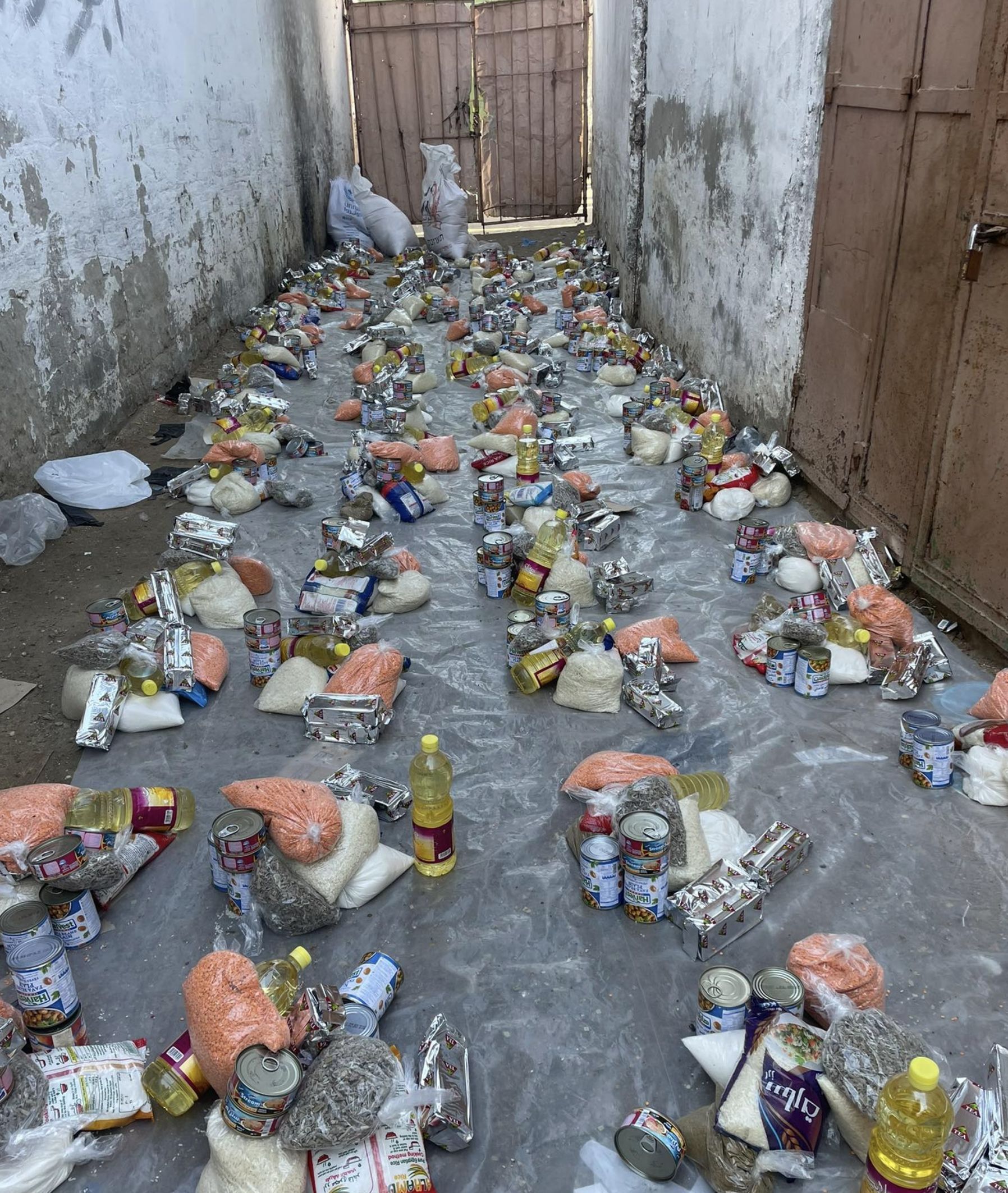 A QUESTION OF BALANCE? Food to ease Gaza starvation collected by Palestine Aid Belfast; Israel would say it’s not needed