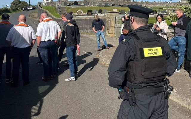 GERRY ADAMS: The message is a very simple one: No. Going. Back.