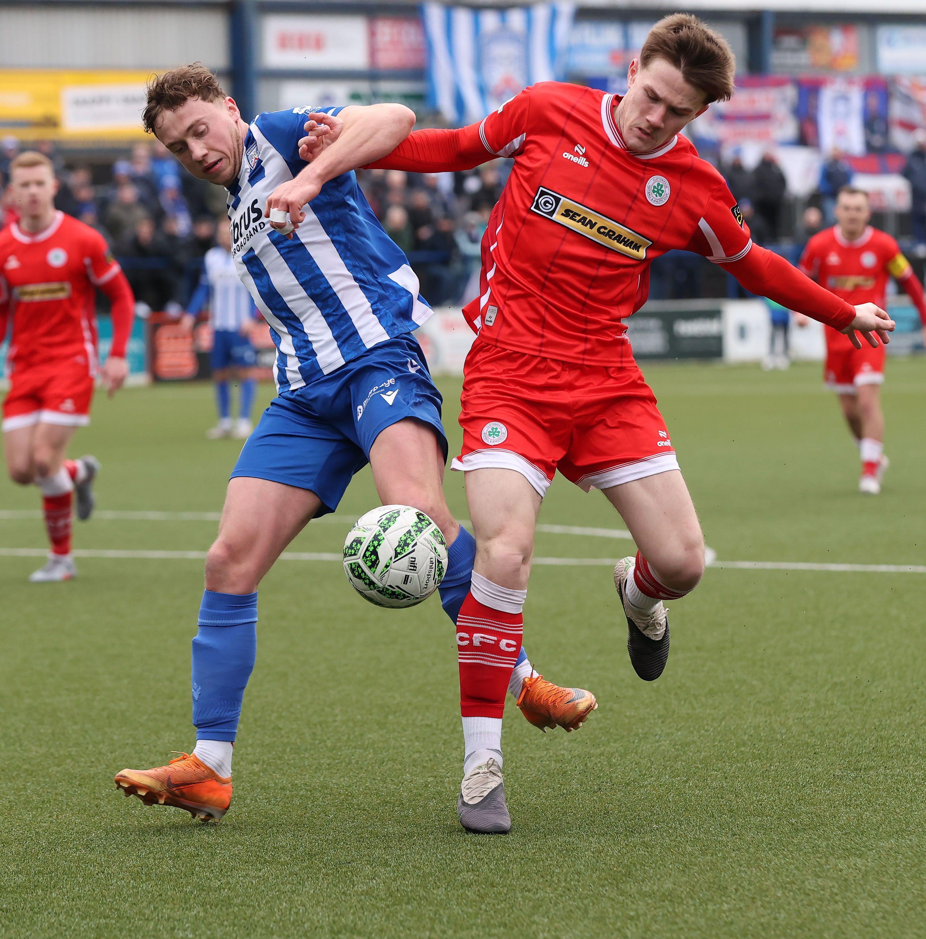 BOUNCE BACK: Cliftonville take on Coleraine and will hope to bounce back