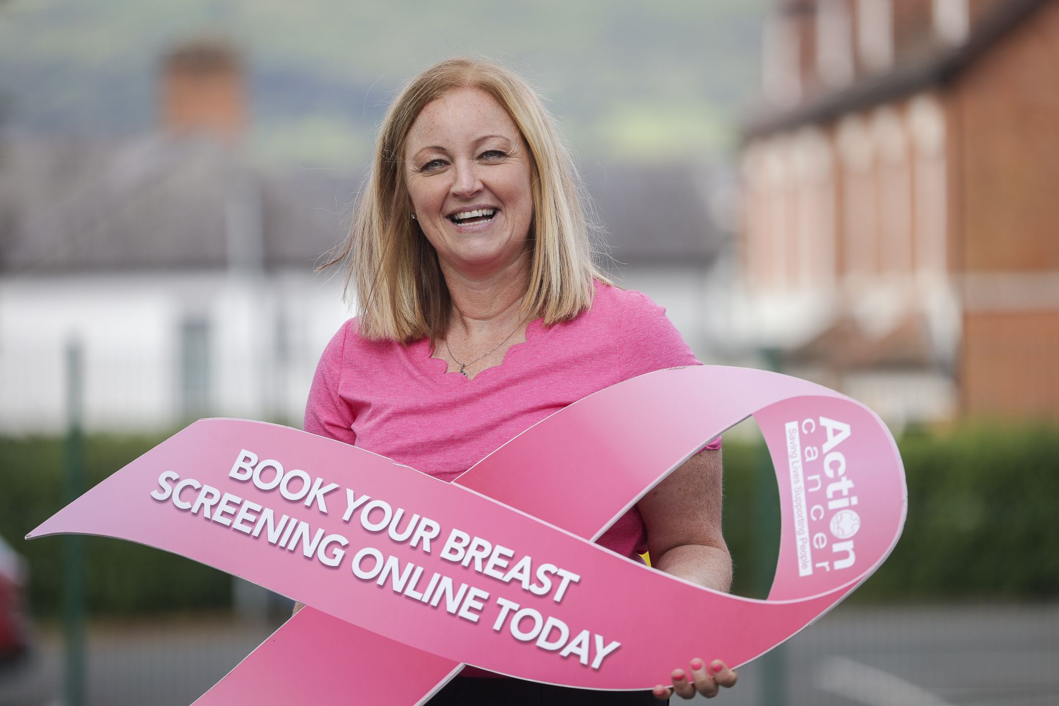 GOOD ADVICE: Mount Eagles woman Shauna Benson is encouraging women to get breast screening