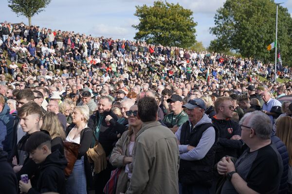 Gerry Adams: Garvaghy crowd provided much-needed inspiration