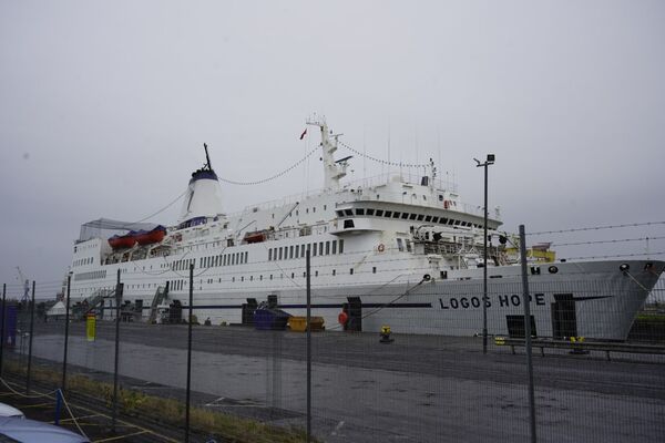 World's 'largest floating book fair' docks in Belfast for first time in 17 years