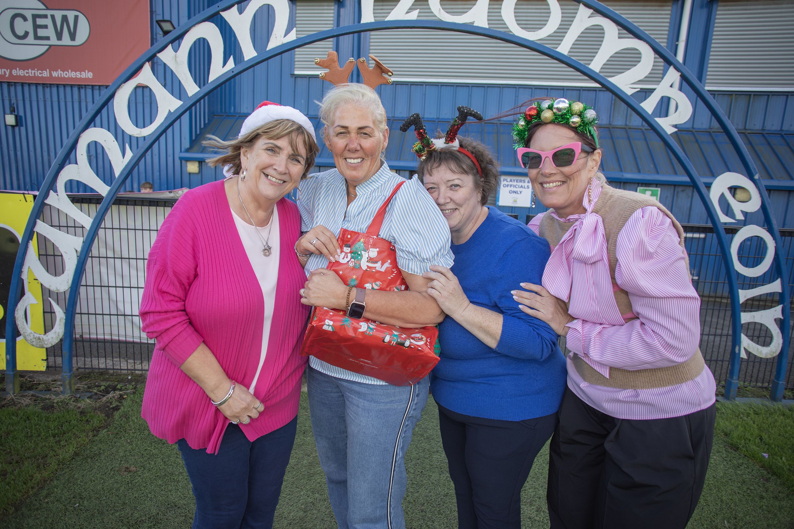 CHRISTMAS APPEAL: Deirdre Walsh, Annette Conlon, Carol Bailie and Lauren Walls from Whiterock Children\'s Centre 