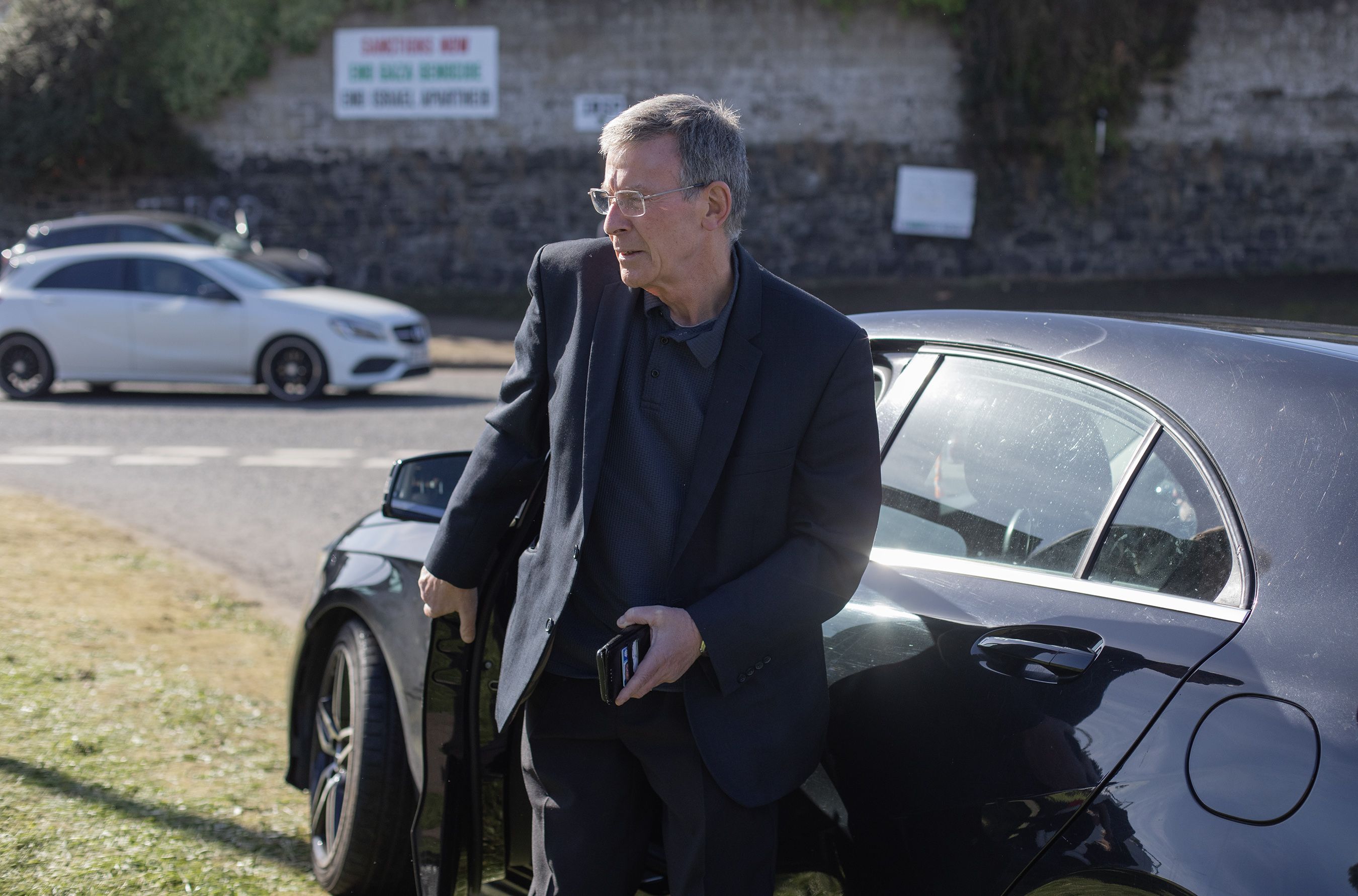 HITTING BACK: Breandán Mac Cionnaith from the Garvaghy Road Resident\'s Coalition