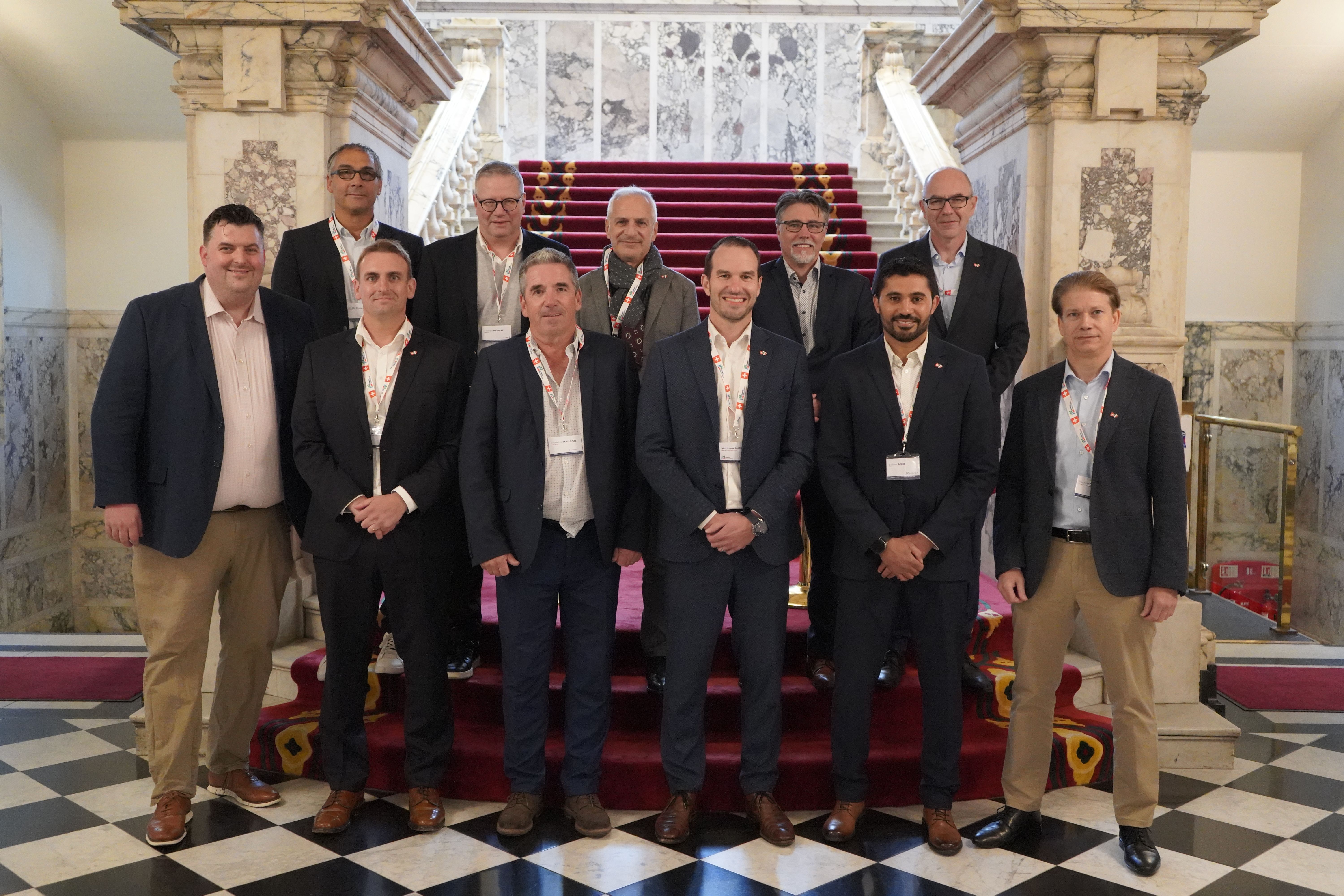 TRADE MISSION: Business delegates from Switzerland have been visiting Belfast this week