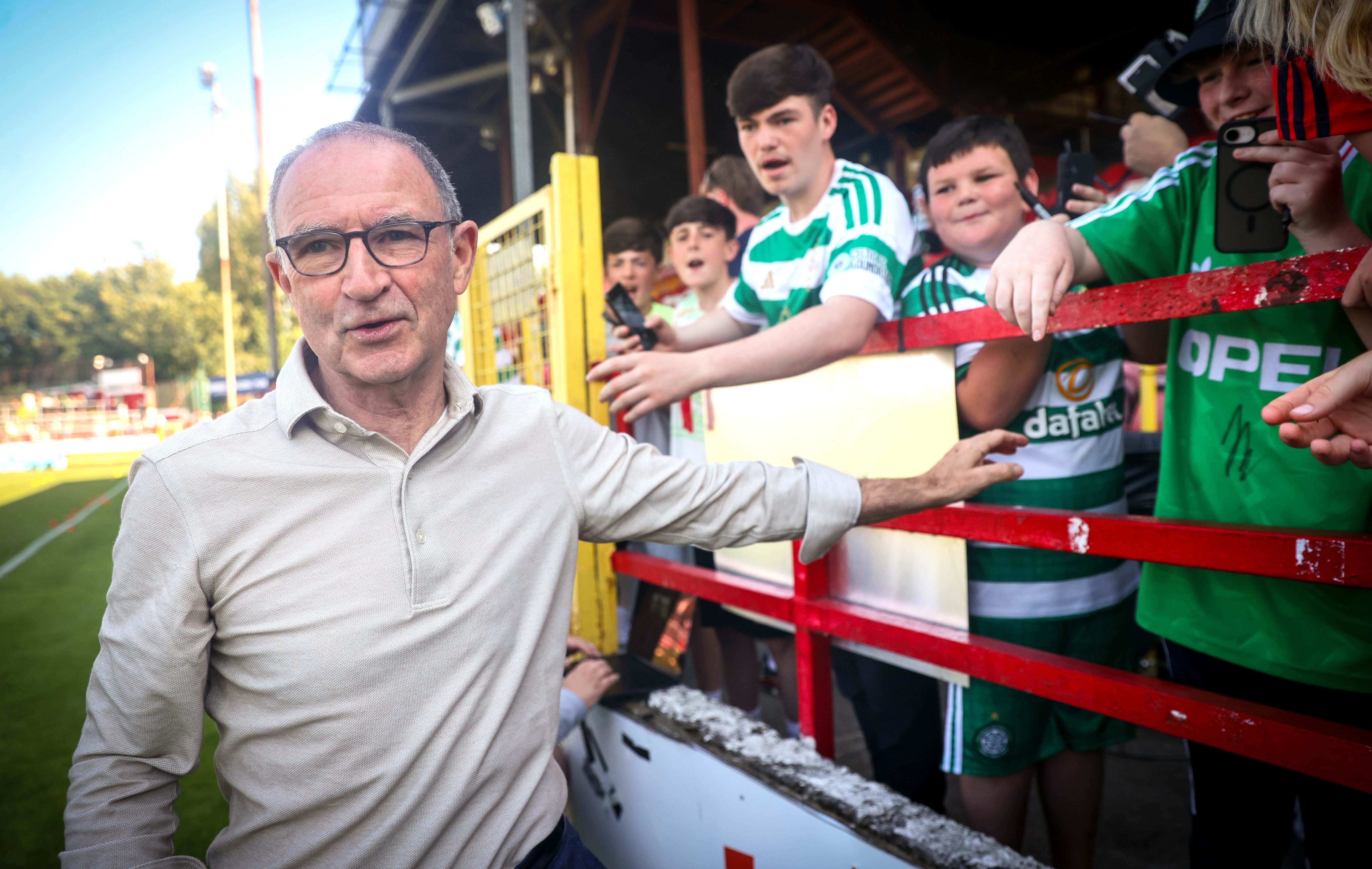 SAME OLD STORY: Martin O\'Neill needs more than a good relationship with the fans to put Celtic where they need to be
