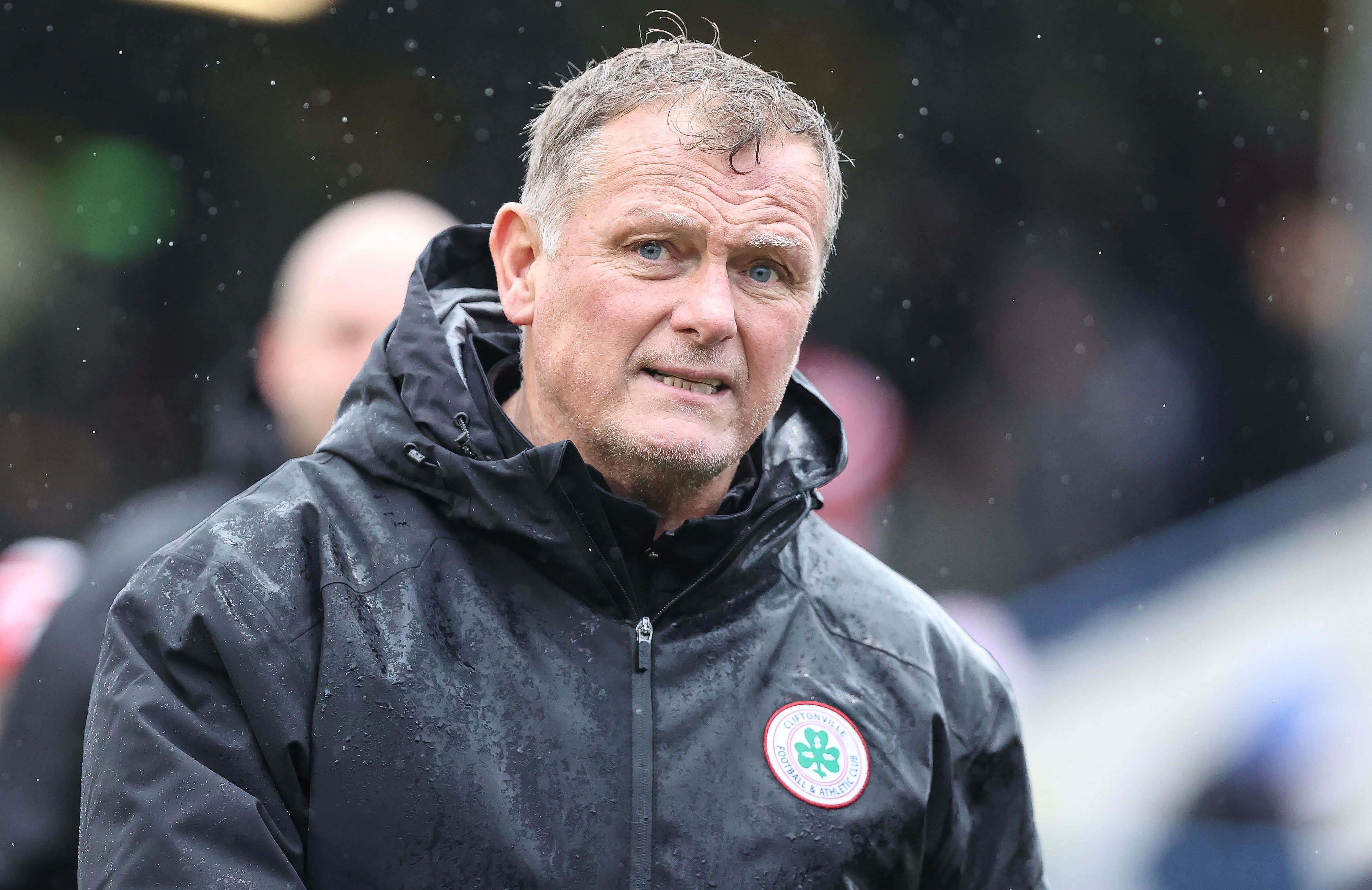Cliftonville manager Jim Magilton 