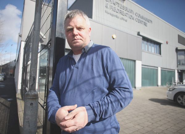 RELIEVED: Gerard Rice from the Lower Ormeau Concerned Community sais residents are relieved an Apprentice Boys parade has been re-routed
