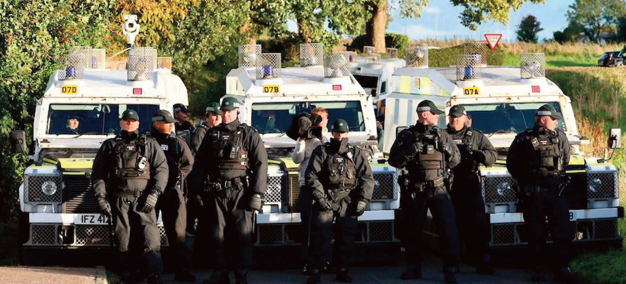 FAMILIAR SCENE: Not much has changed at Drumcree in 28 years when it comes to what and who’s important