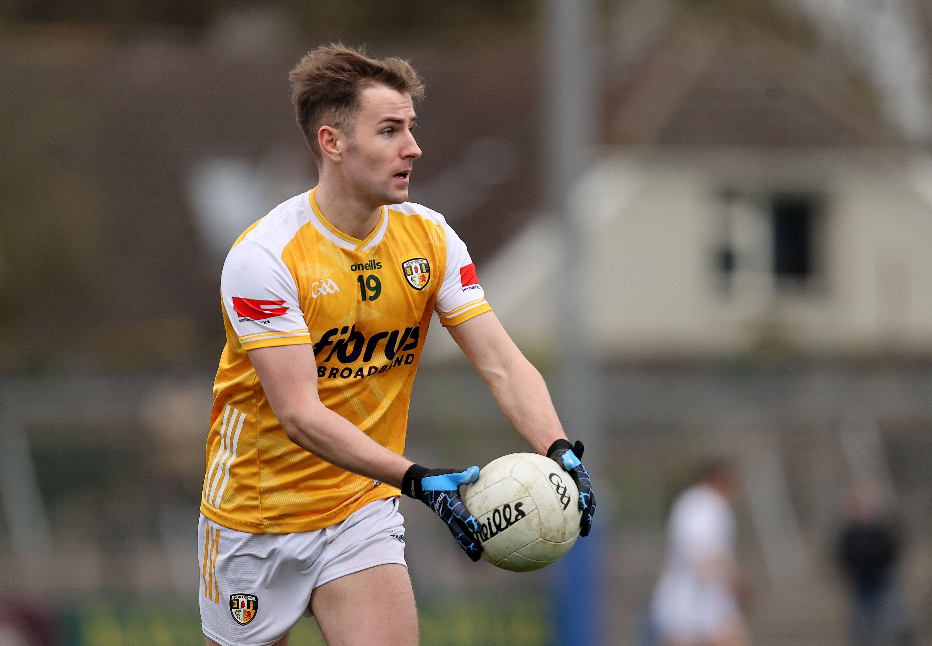 STAND-OUT: Rossa star Dominic McEnhill starred for Antrim despite the defeat