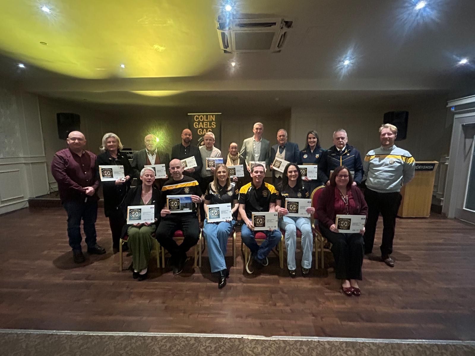 LOOKING TO THE FUTURE: Colin Gaels GAC launched their plan for the future on Friday evening