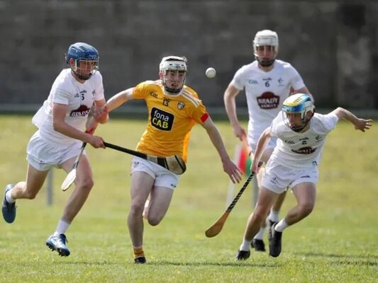 Where can I watch Antrim versus Kildare on Sunday? 