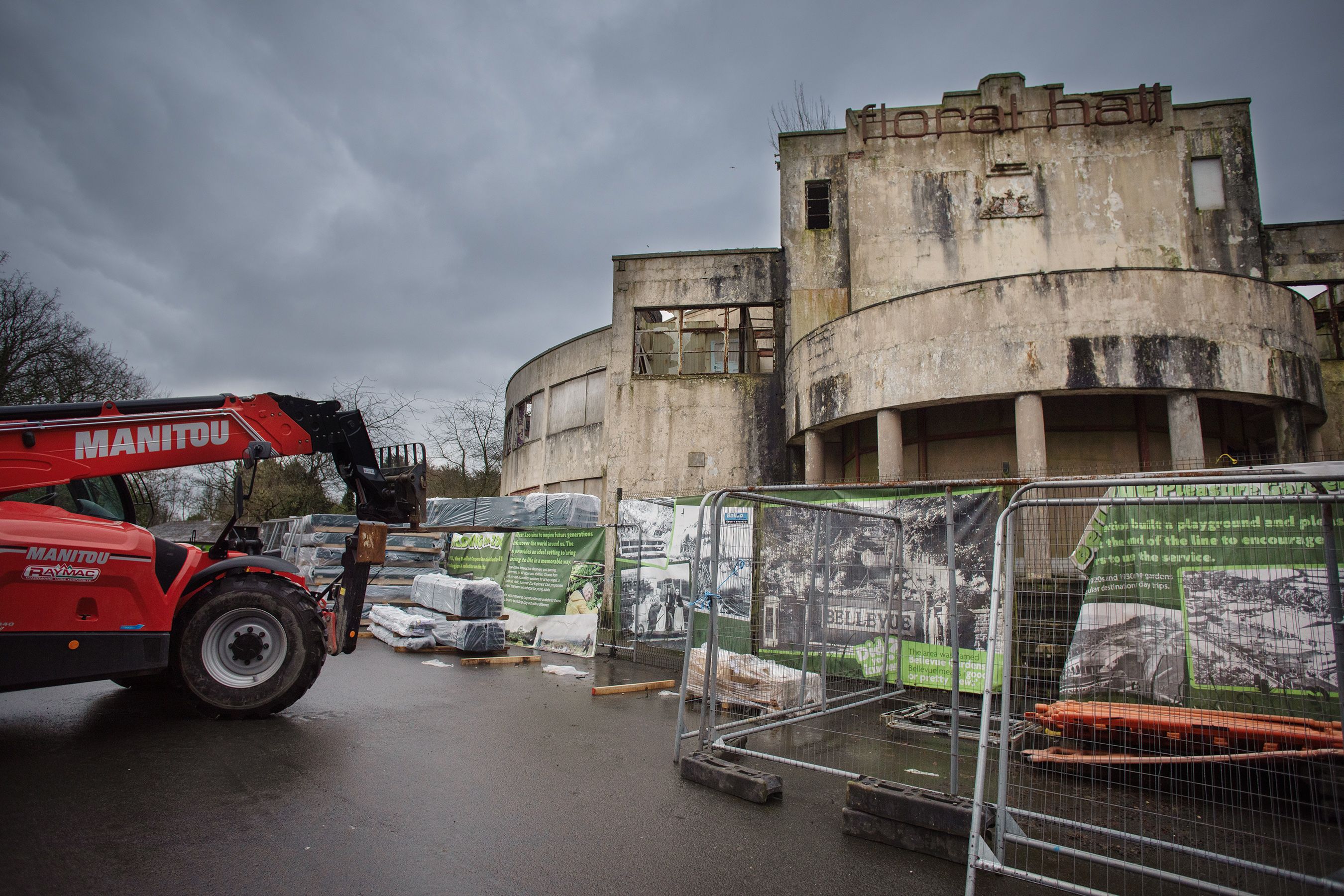 INVESTMENT: Floral Hall, in the grounds of Belfast Zoo