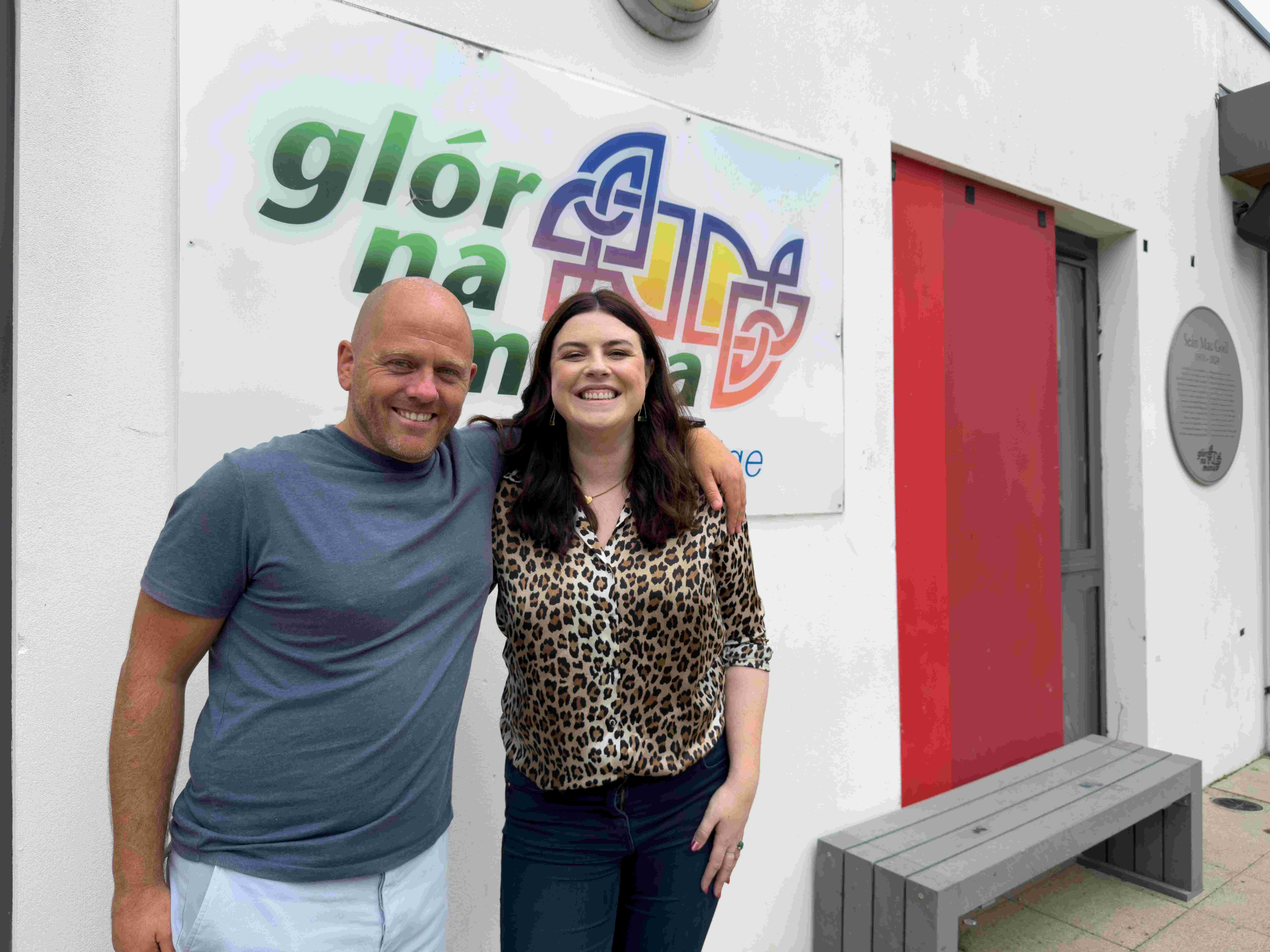 STORY TIME: Feargal Mac Ionnrachtaigh from Glór na Móna with Áine Ní Bhreisleáin 