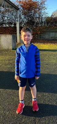 Cillian (7) to take part in his 100th parkrun this weekend