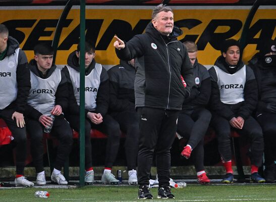 SOCCER: Magilton wary of backlash from wounded Swifts