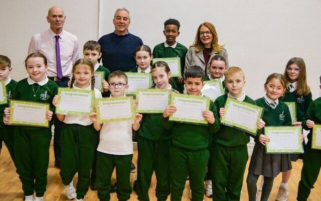 Young people celebrate democracy at St Joseph’s Primary School