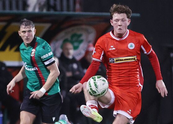 Soccer: Glens prove too strong for hapless Cliftonville in second-half rout