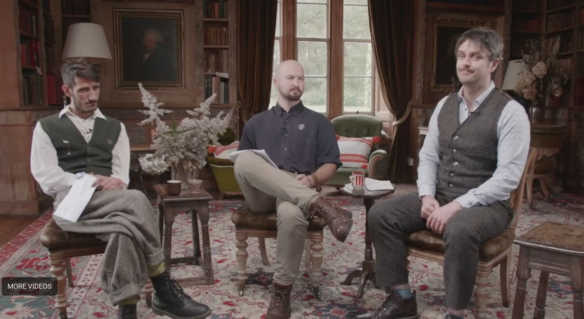 VISION: Santiago (left), Oisín and Eoghan during their online presentation about the need to reclaim the Irish environment for the people – and for the future