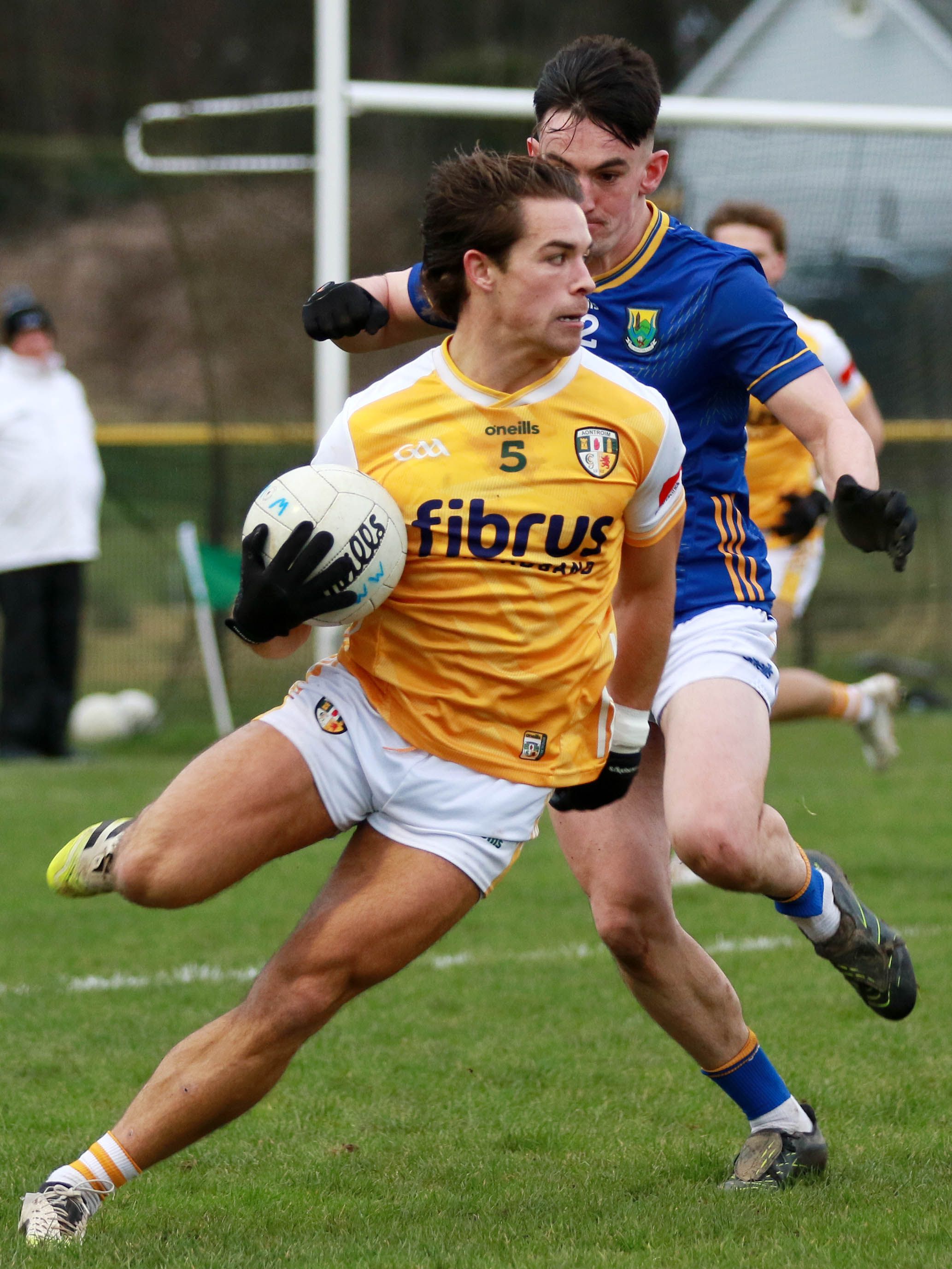 TOP MAN: Captain Eoghan McCabe had a stellar game in the half-back line