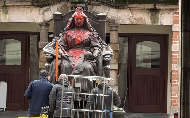 DUP MLA compares paint attack on Queen Victoria statue to actions of Islamic State