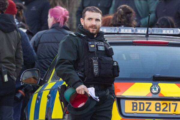 Beechmount gripped by Blue Lights fever as filming takes please for latest series