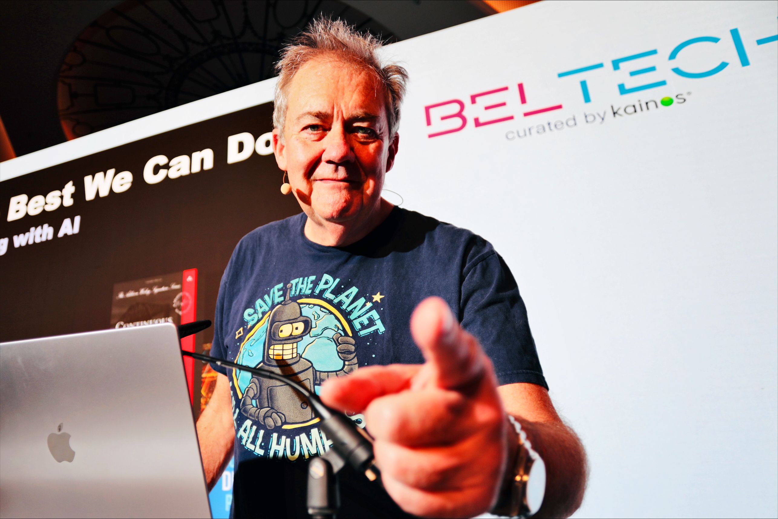 LOOKING TO THE FUTURE: Dave Farley, the founder and Managing Director of Continuous Delivery Ltd