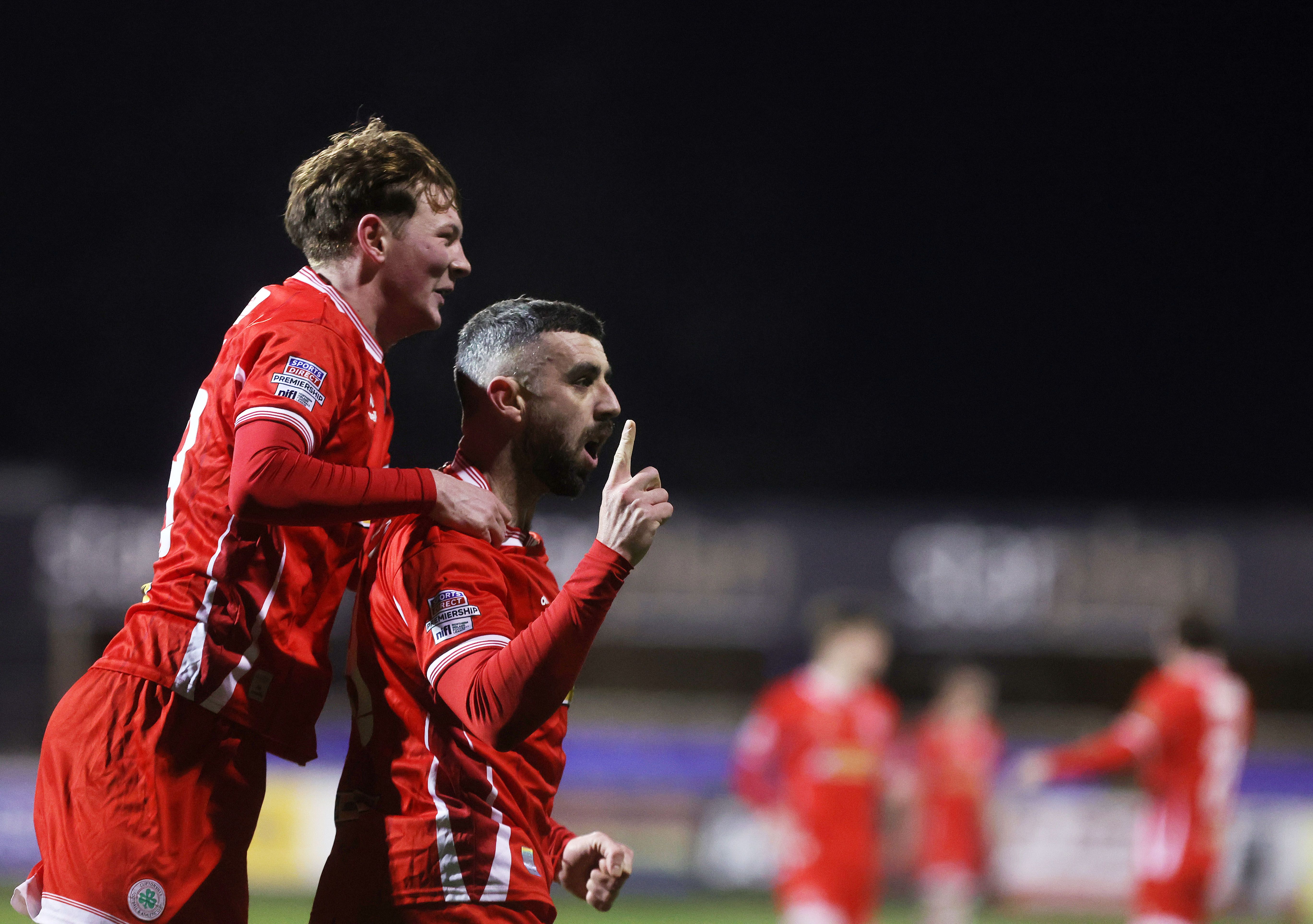 Joe \'The Goal\' Gormley strikes a late winner for the Reds
