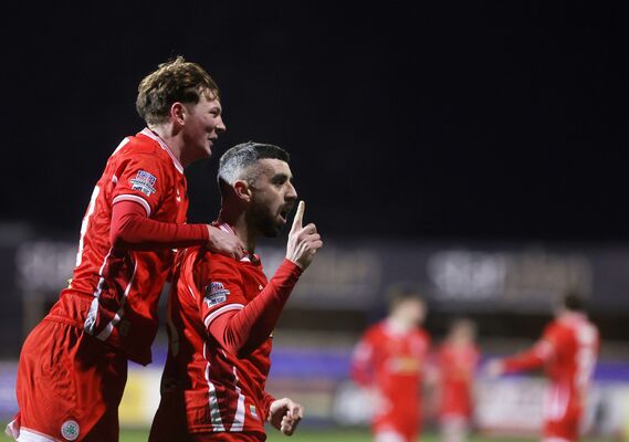 SOCCER: Joe Gormley's late strike earns Reds derby victory over Crues