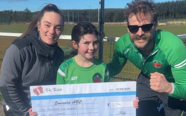 Tilly raises over £1,100 for her local boxing club