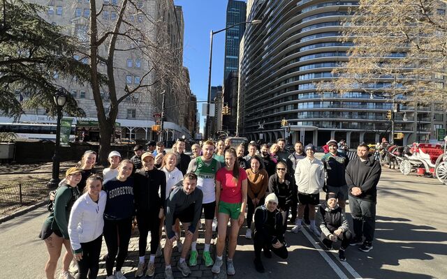 Running the world - Options Tech team put best foot forward for St Patrick's Day