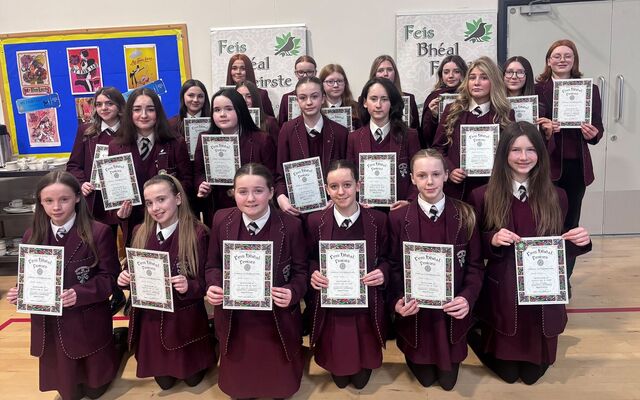 St Dominic’s pupils’ success at Feis Bhéal Feirste