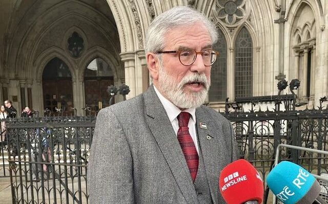 WATCH: London civil trial against Gerry Adams withdrawn