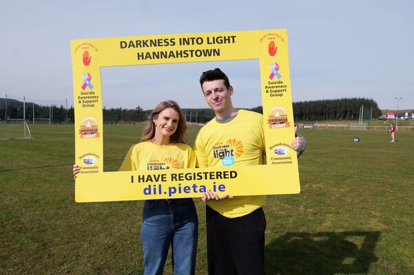 WATCH: Award-winning actor Anthony Boyle launches Darkness Into Light Hannahstown 2026 