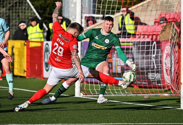 Soccer: Cliftonville rue missed chances as Larne clinch important victory