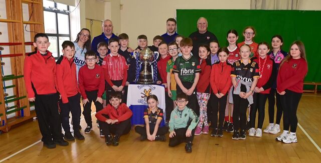 Ballymacward Primary School celebrate their Annual GAA Day 