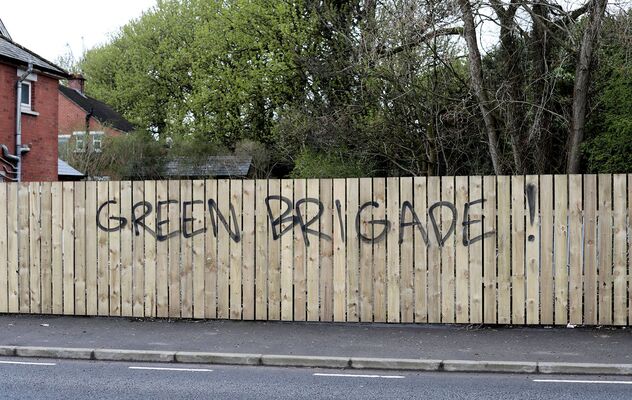 Anger over graffiti at development for people with learning difficulties