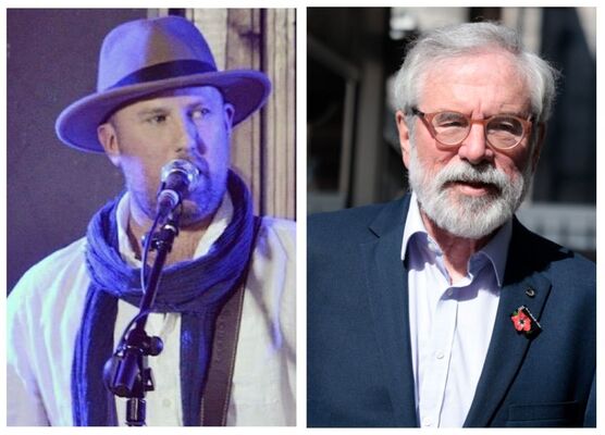 Gerry Adams hooks up with trad legend to release his first single