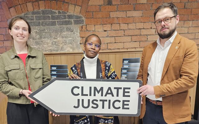 Trócaire calls for UK and Irish governments to commit to a ‘fossil free future’  