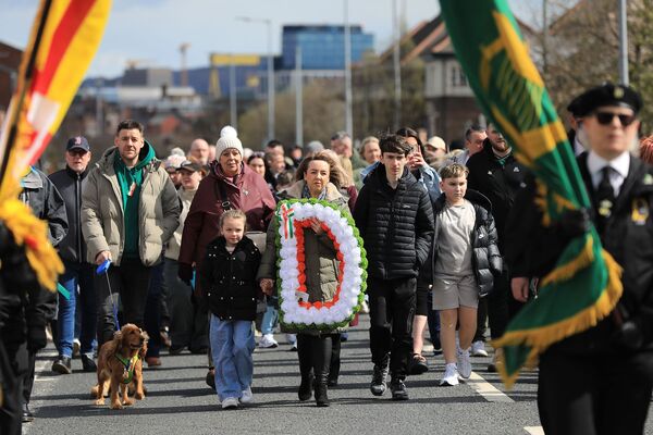GALLERY: D Company's Easter commemoration on Falls Road