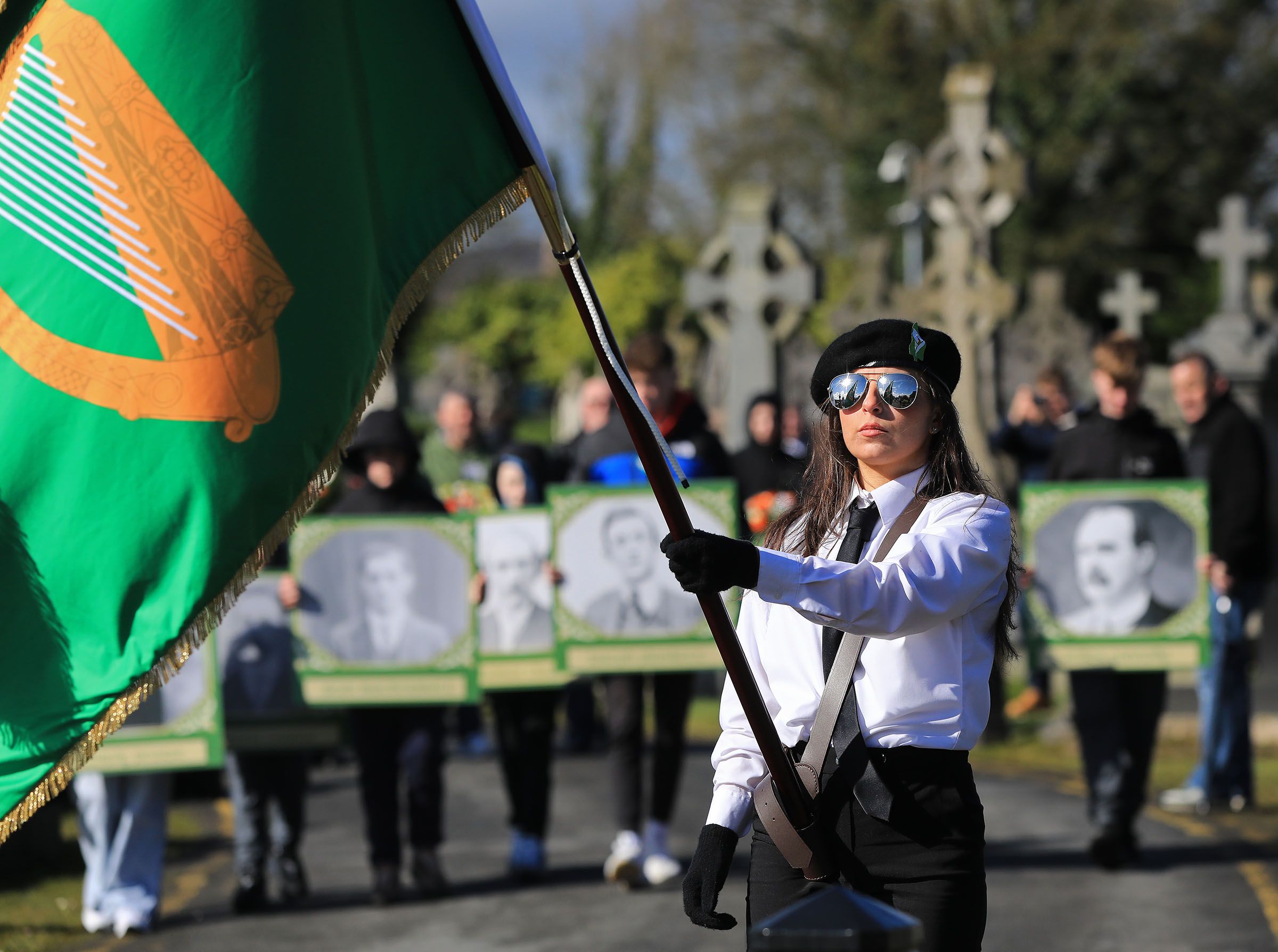 GALLERY: Republican Network for Unity Milltown commemoration