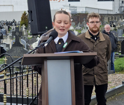 GALLERY: Lasair Dhearg Easter commemoration at Milltown Cemetery