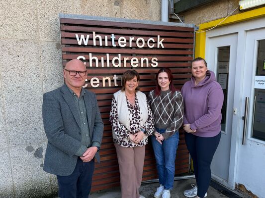 Further £50,000 is secured for Whiterock Children’s Centre