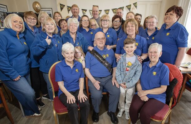 Celebrations as Good Morning Colin volunteer Gerry Barrett turns 90