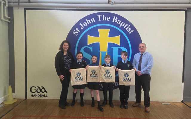 SAG wish St John the Baptist good luck in the All-Ireland Credit Union Quiz Final