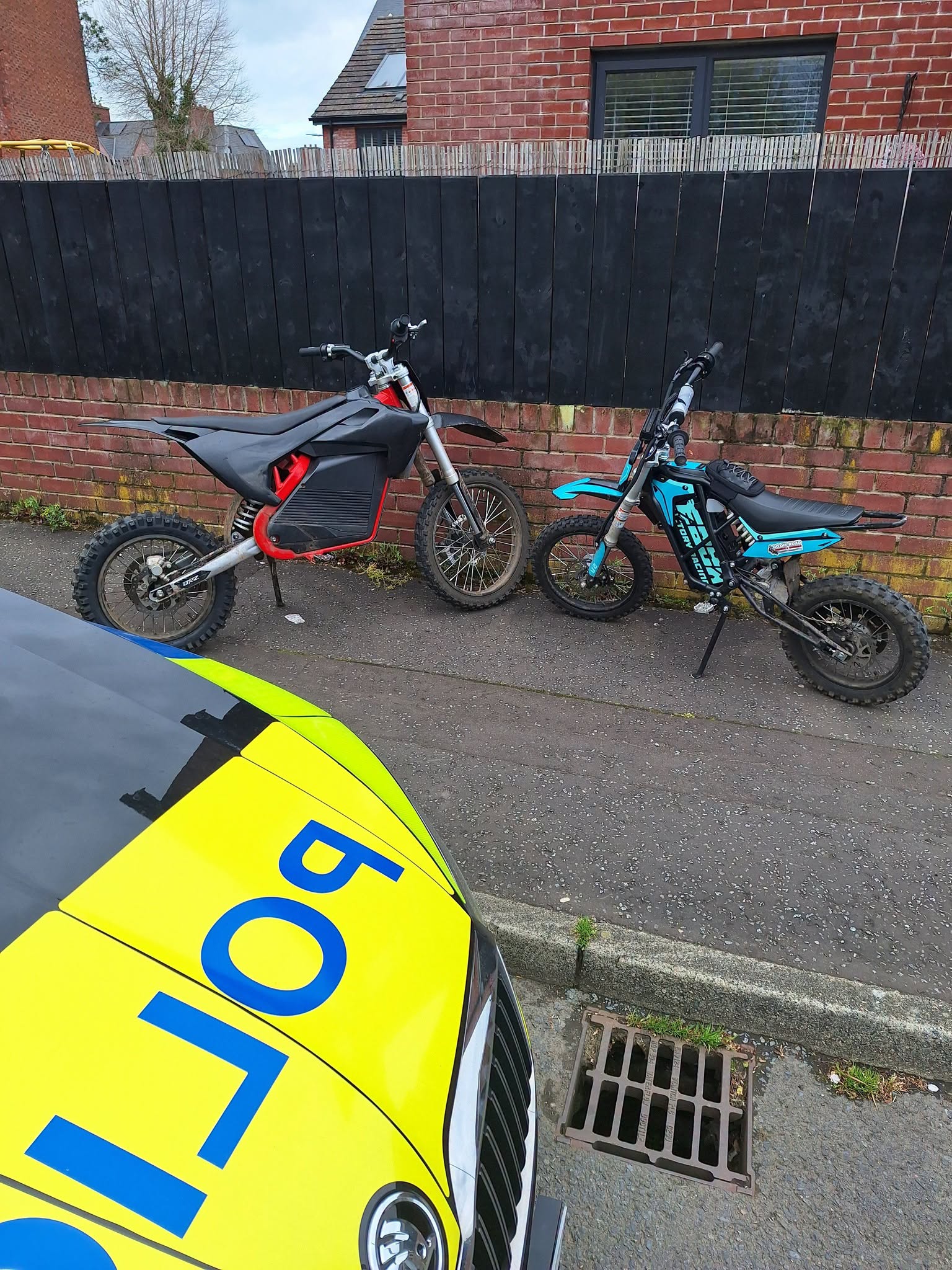 SEIZED: The two electric bikes