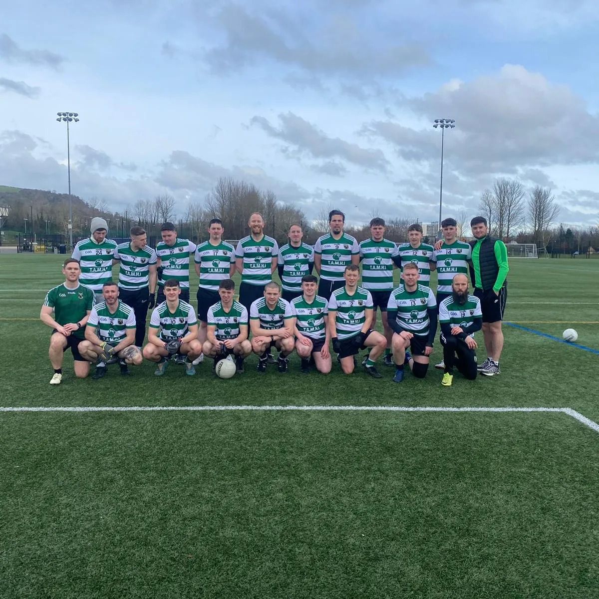 ON THE UP: Wolfe Tones GAC need a pitch to call home