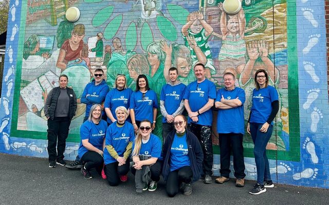 NI Water’s volunteers support Footprints Women’s Centre 